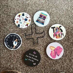 Colorful Themed Coaster Set
